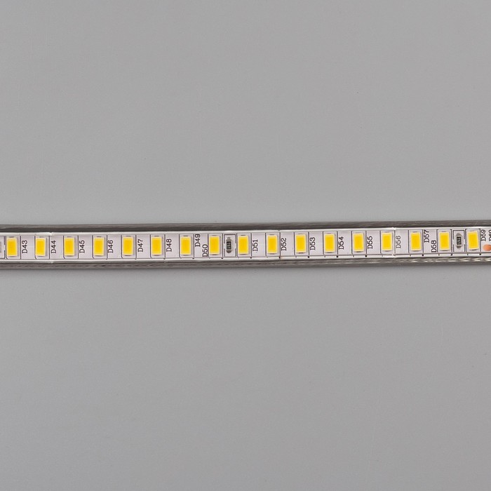 Светодиодная лента ЯРКАЯ 220В,SMD5630, 100 м, IP68, 120 LED, 25 Вт/м,35 Лм/LED, AC, Т. БЕЛЫЙ 32957