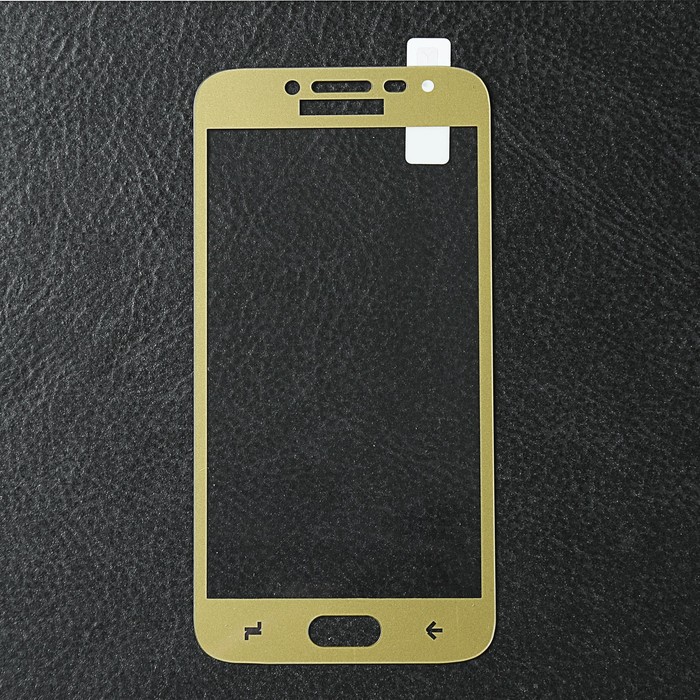 Защитное стекло Mobius для Samsung J2 2018 3D Full Cover (Gold)
