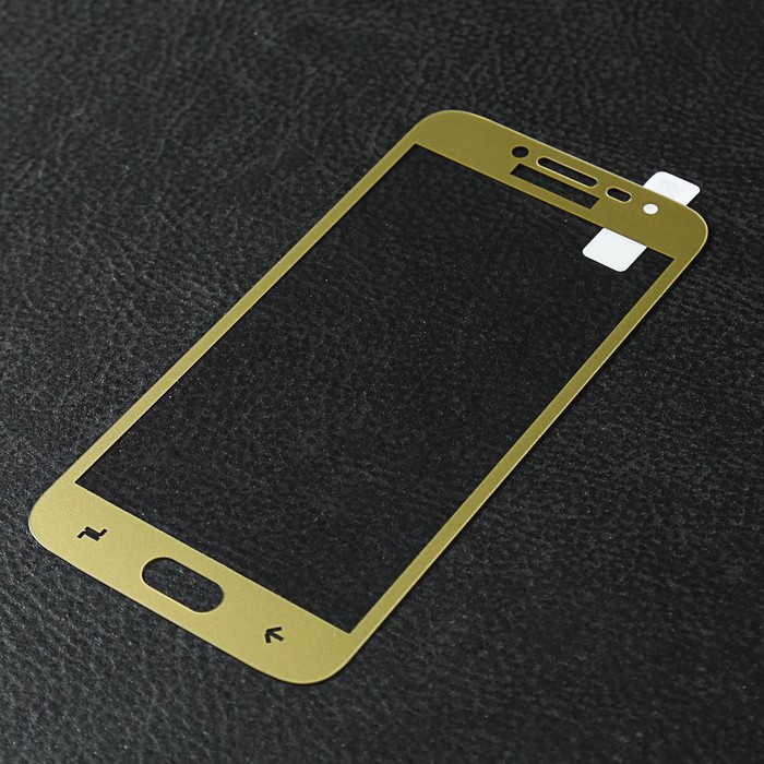 Защитное стекло Mobius для Samsung J2 2018 3D Full Cover (Gold)