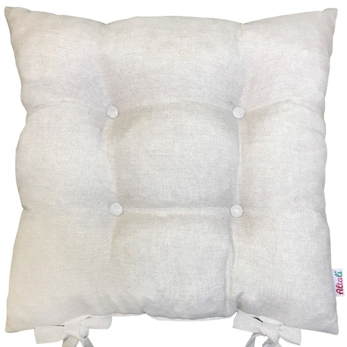 Подушка на стул "Бьянка", размер 41х41 см, хлопок