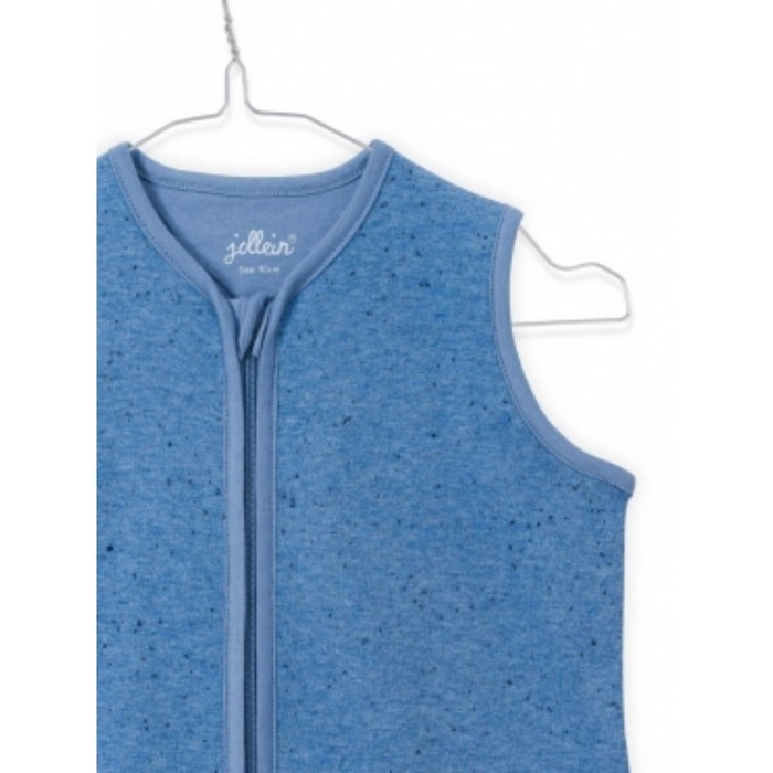 Спальный мешок, размер 70 см, синий меланж