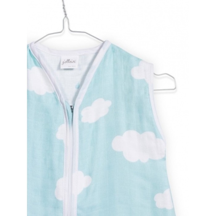 Спальный мешок муслиновый, длина 90 см, 9 мес.-1,5 года, нефритовые облака