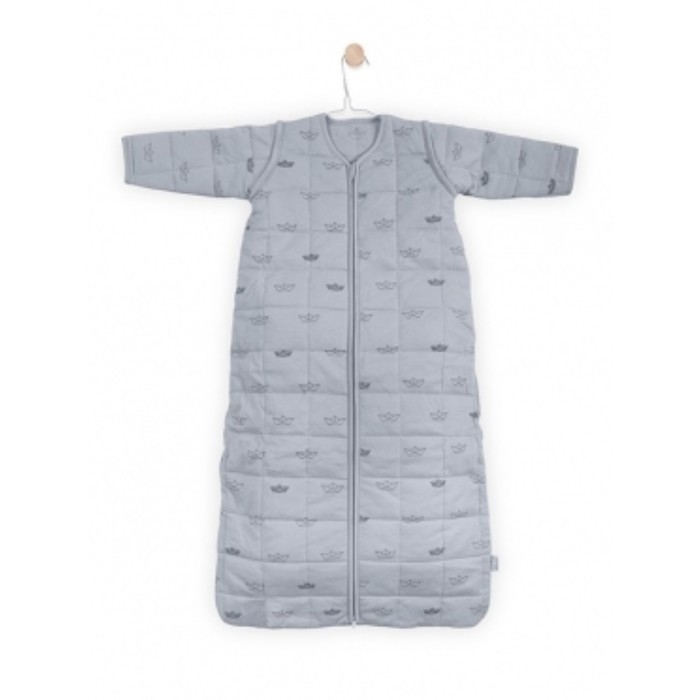 Спальный мешок "Серые кораблики", размер 110 см, 1,5-3 года