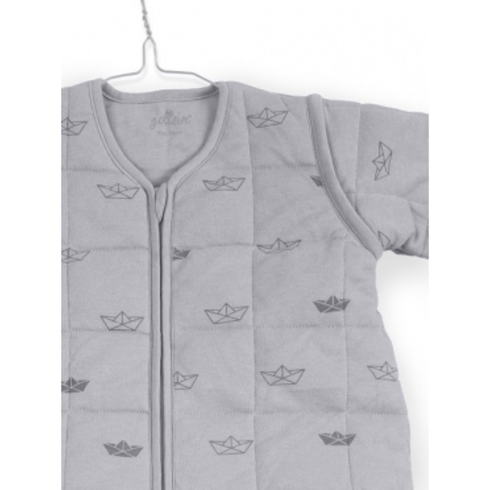 Спальный мешок "Серые кораблики", размер 110 см, 1,5-3 года