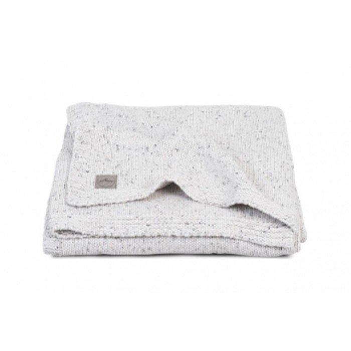 Плед вязаный Confetti knit, размер 75х100 см, цвет молочный