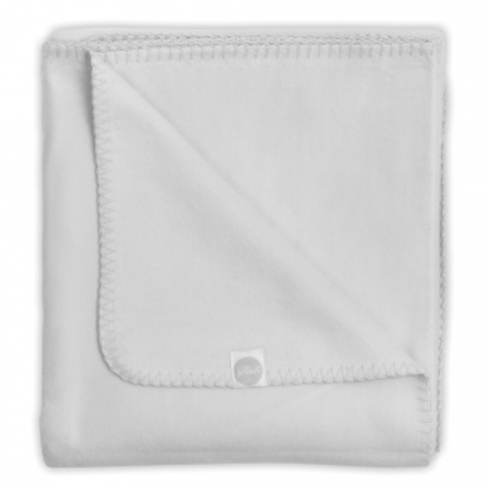 Плед байковый, размер 100х150 см, цвет светло-серый