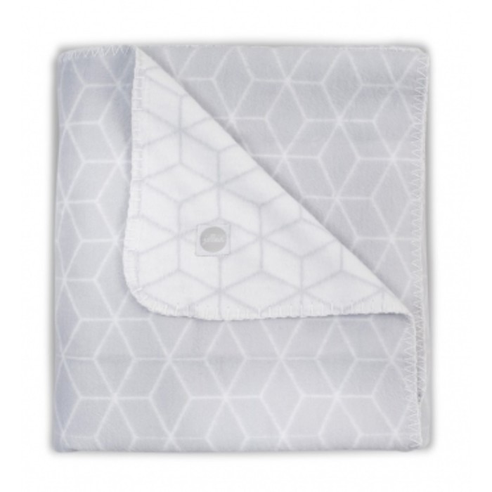 Плед байковый Graphic, размер 100х150 см, цвет серый