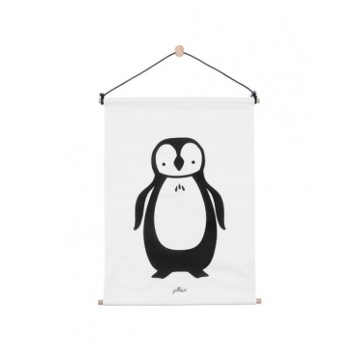 Панно "Пингвин", размер 42х60 см