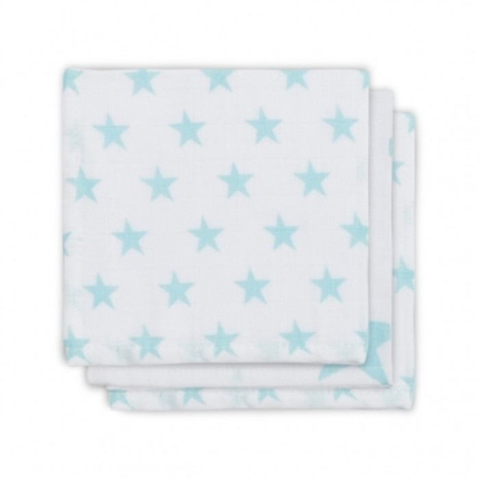 Набор салфеток для лица "Нефритовые звёзды", размер 30х30 см-3 шт.