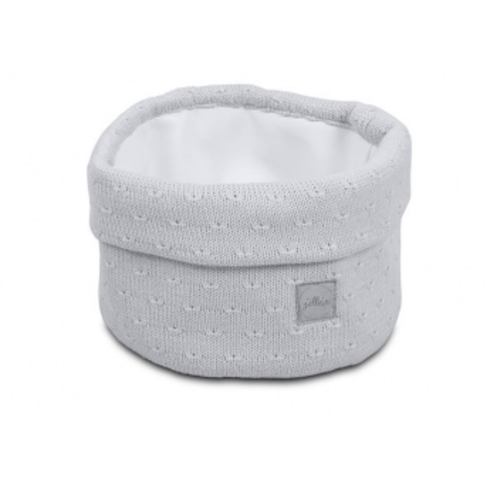 Корзина Soft knit, размер 14х31 см, цвет серый