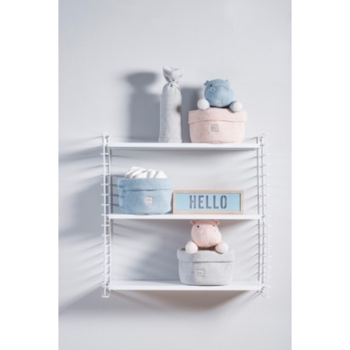 Корзина Soft knit, размер 14х31 см, цвет серый