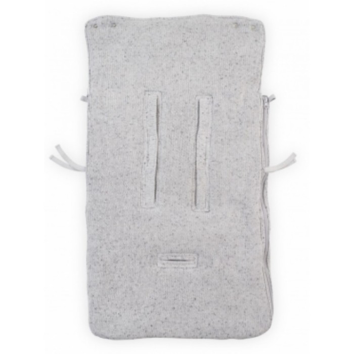 Конверт демисезонный Confetti knit, размер 42х82см, цвет серый