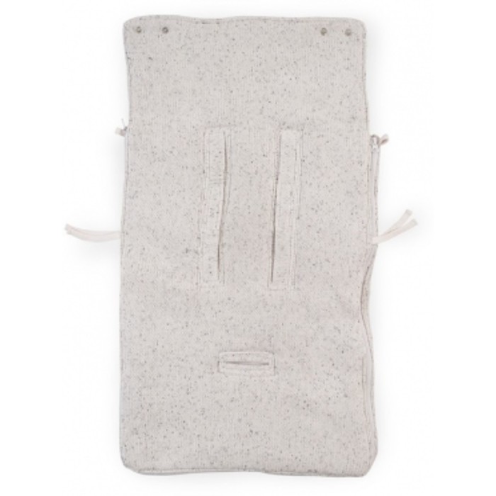 Конверт демисезонный Confetti knit, размер 42х82см, цвет молочный