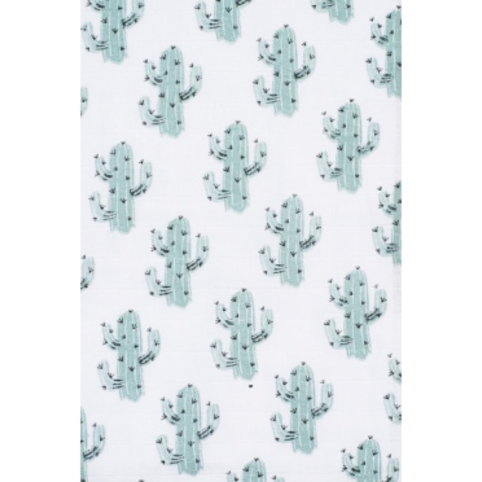 Комплект муслиновыйх пелёнок "Кактус", размер 70х70 см-4 шт.