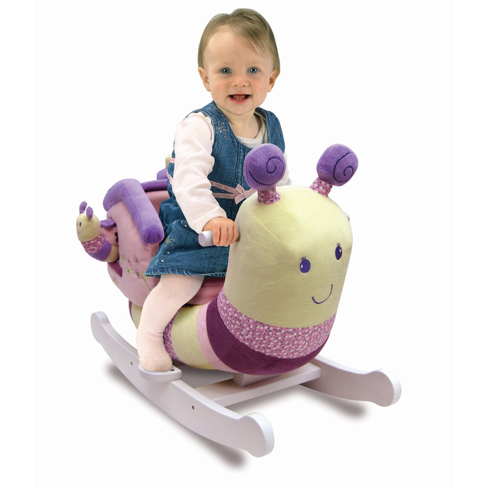 Качалка "Улитка", цвет розовый