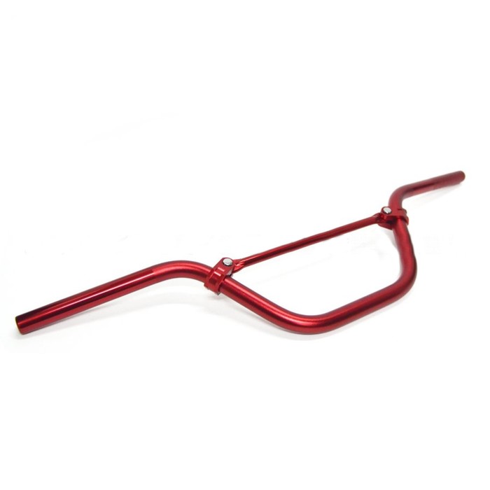 Руль 22.2 мм высокий толстостенный алюминий Pro Taper style Red color, без подушки