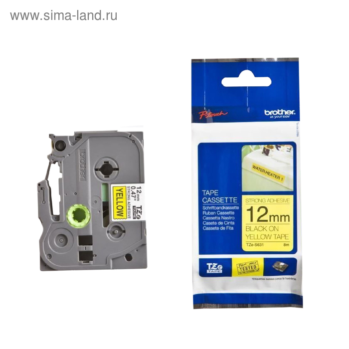 

Картридж ленточный Brother TZE631 черный для Brother P-Touch
