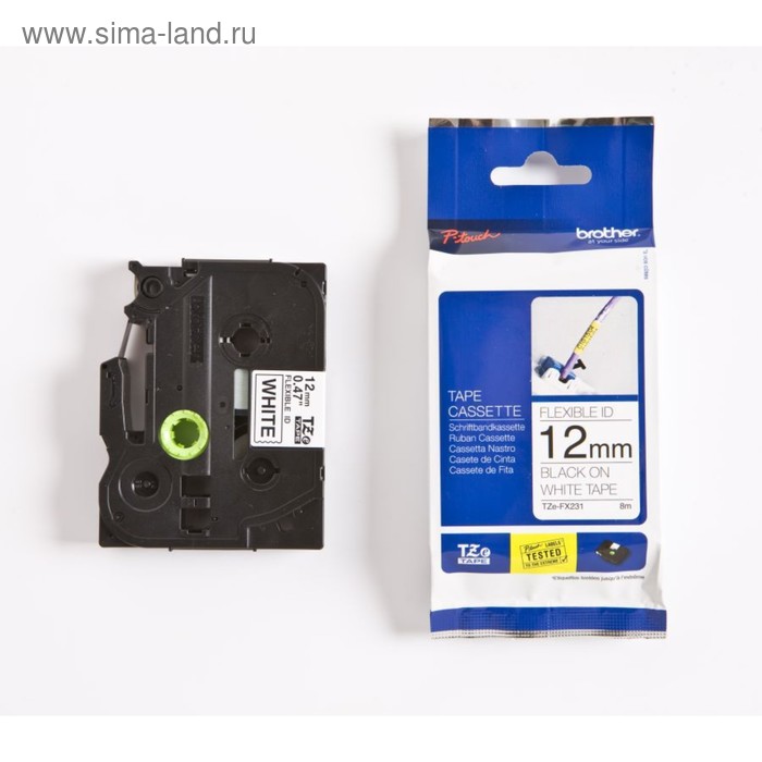 

Картридж ленточный Brother TZEFX231 белый для Brother P-Touch