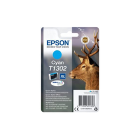 

Картридж струйный Epson T1302 C13T13024012 голубой (10.1мл) для Epson B42WD