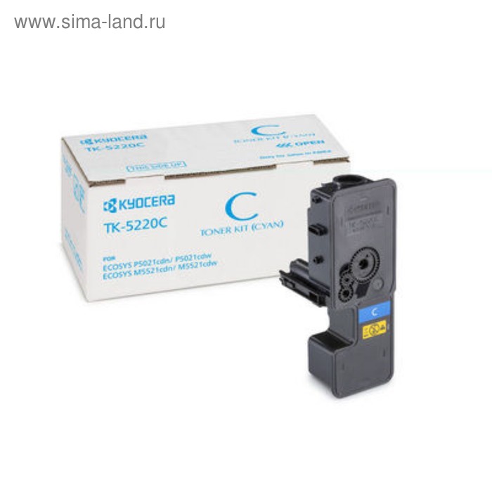 

Тонер Картридж Kyocera 1T02R9CNL1 TK-5220C голубой для Kyocera M5521cdn/cdw, P5021cdn/cdw