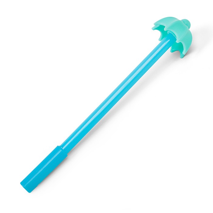 Ручка гелевая-прикол МИКС Зонтик