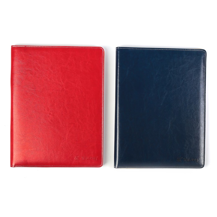 Папка-планшет формат А4 обл пвх МИКС с отд для визиток,калькулятором,карманом,с верт зажимом 29242