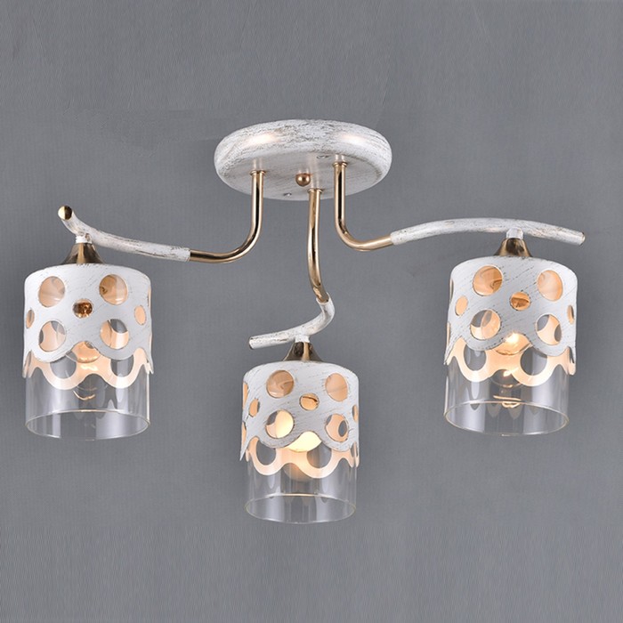 Люстра "Карнелия" 3х60WxE27 хром