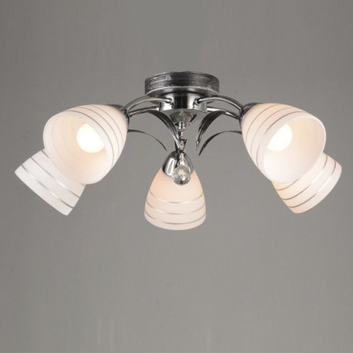 Люстра "Савия" 5х60WxE27 хром