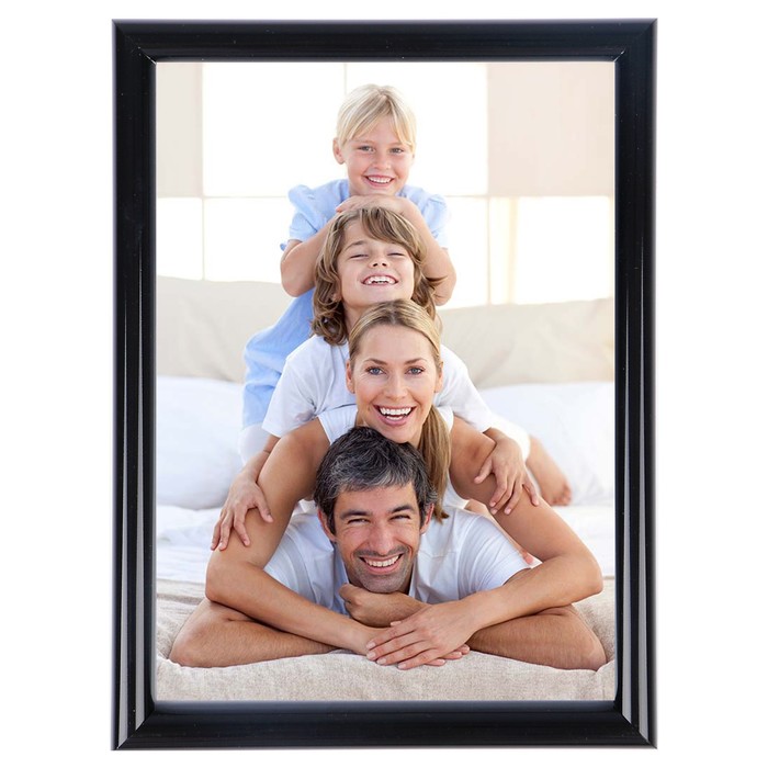Фоторамка "Престиж" плёнка, чёрная, А5, 15х21см