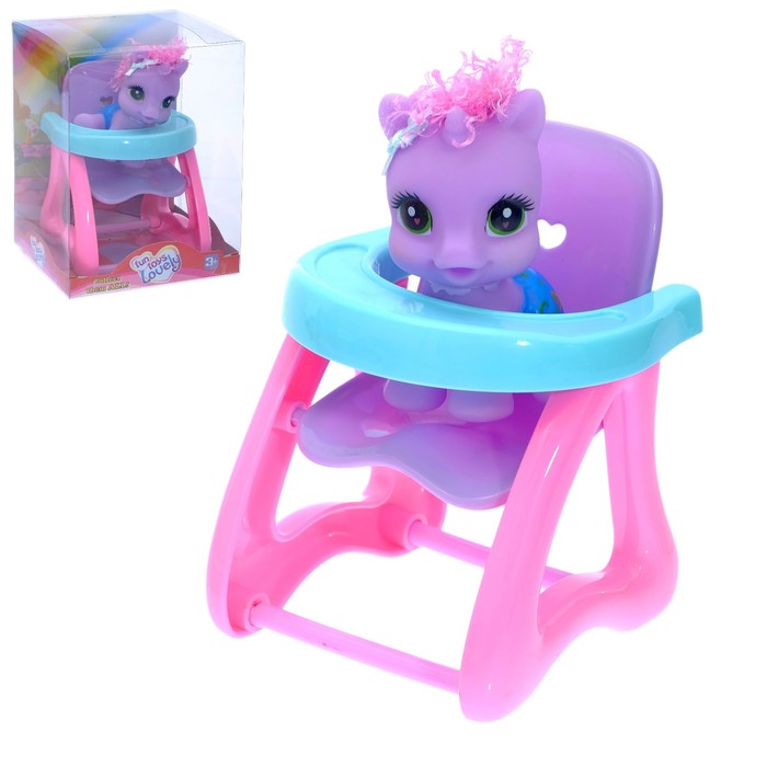 Пони "Малышка" с аксессуарами, МИКС