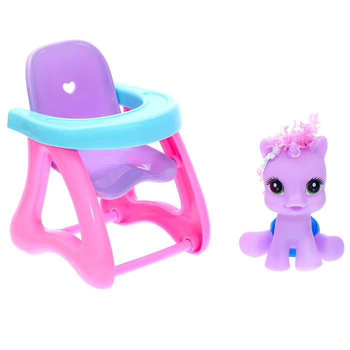 Пони "Малышка" с аксессуарами, МИКС