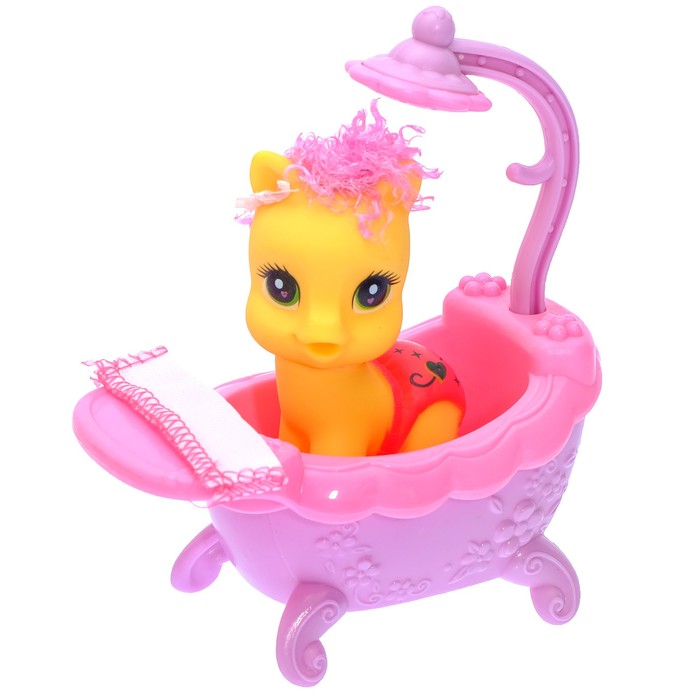 Пони "Малышка" с аксессуарами, МИКС