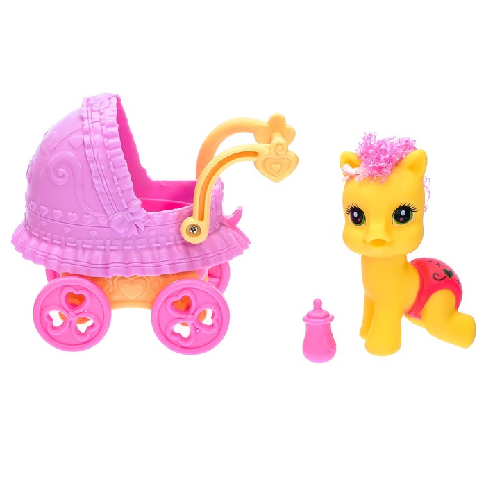 Пони "Малышка" с аксессуарами, МИКС