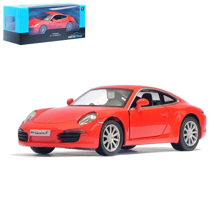 Машина металлическая "PORSCHE 911 CARRERA S", 1:32, инерция, МИКС