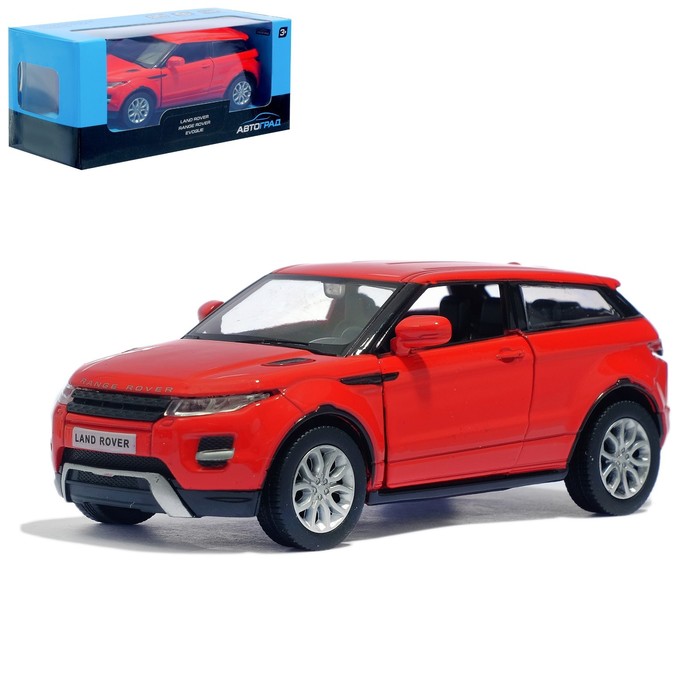 Машина металлическая "LAND ROVER RANGE ROVER EVOQUE COUPE",1:32, инерция, МИКС