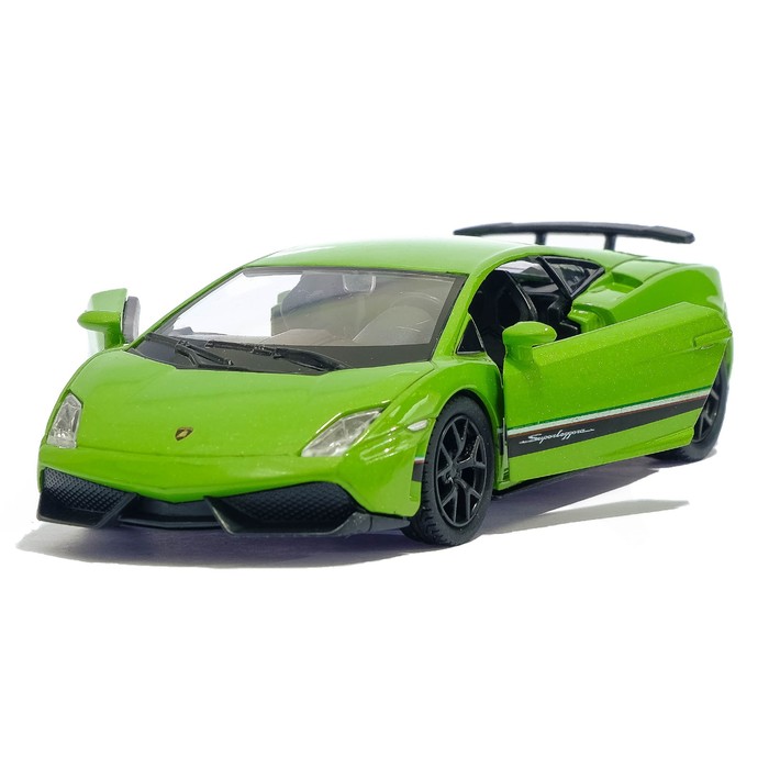 Машина металлическая "LAMBORGHINI GALLARDO LP 570-4 SUPERLEGGERA", 1:32, инерция, МИКС
