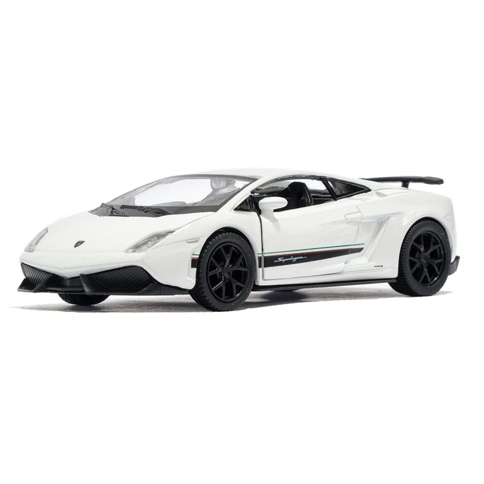 Машина металлическая "LAMBORGHINI GALLARDO LP 570-4 SUPERLEGGERA", 1:32, инерция, МИКС