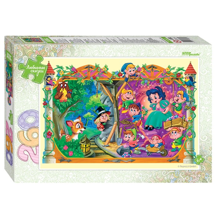 Пазлы "Белоснежка", 260 элементов