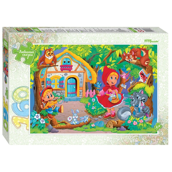 Пазлы "Красная Шапочка", 160 элементов