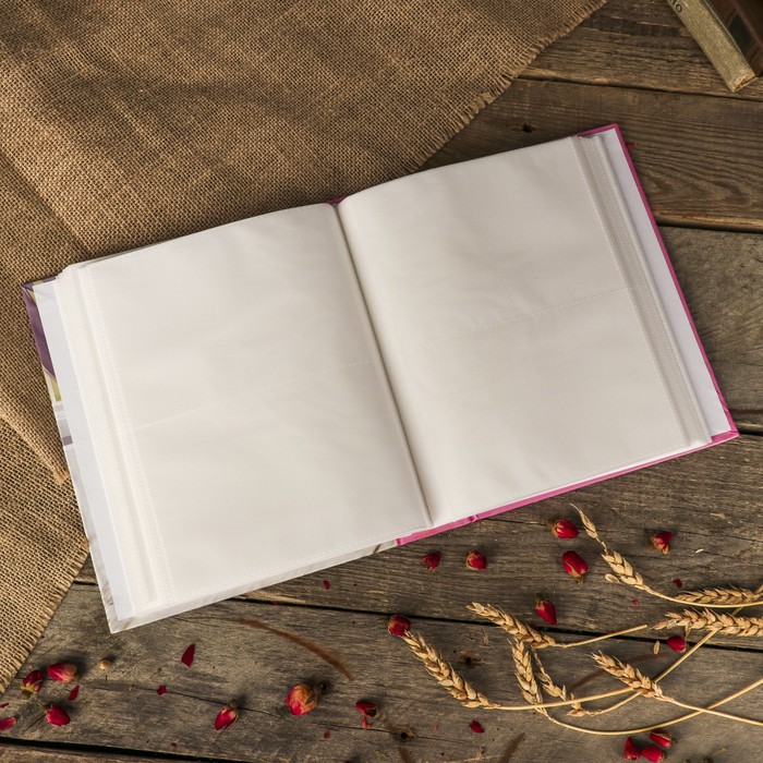 Фотоальбом на 200 фото 10х15 см "Прованс. Цветы" 23х18х5,5 см