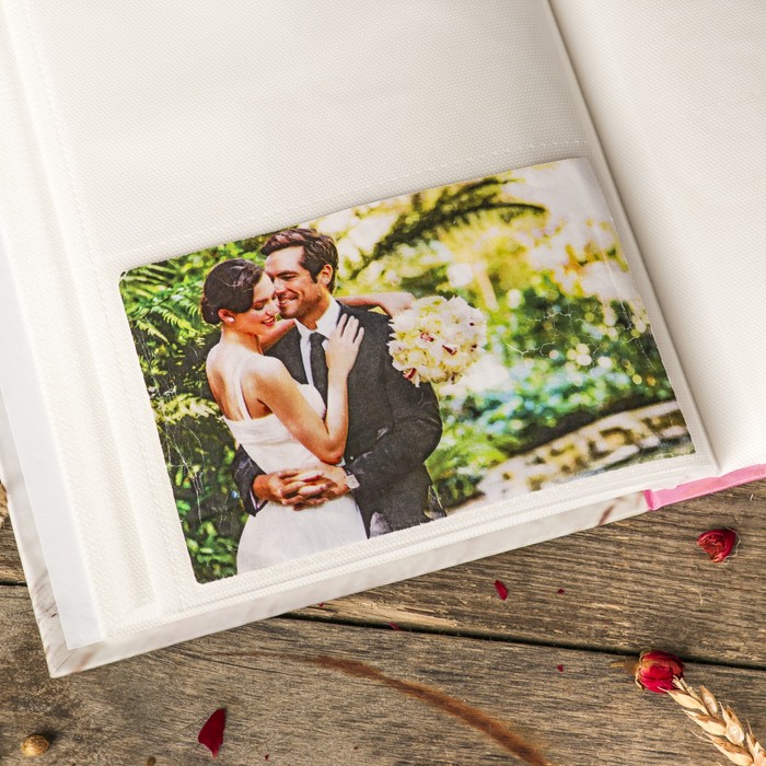 Фотоальбом на 200 фото 10х15 см "Прованс. Цветы" 23х18х5,5 см