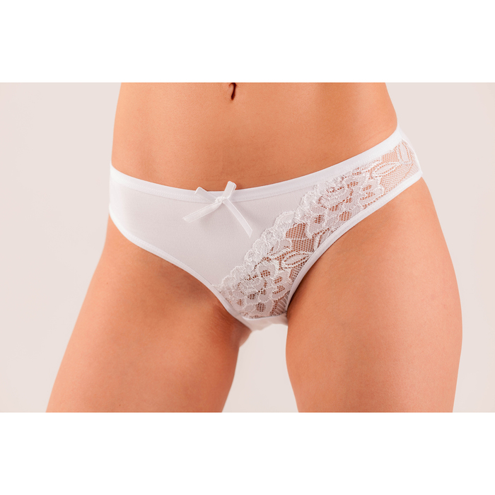 Трусы женские слипы si00444 цвет белый, р-р 48 (L)