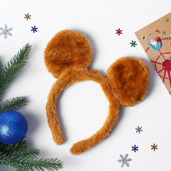 Карнавальный ободок "Мишка"