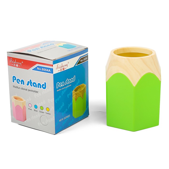 Подставка для пишущих принадлежностей Карандаш МИКС 7.5х7.5х10.5 см