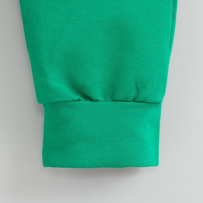 Спортивный костюм для мальчика "Динозавры", рост 134-140 см, цвет бежевый/зелёный