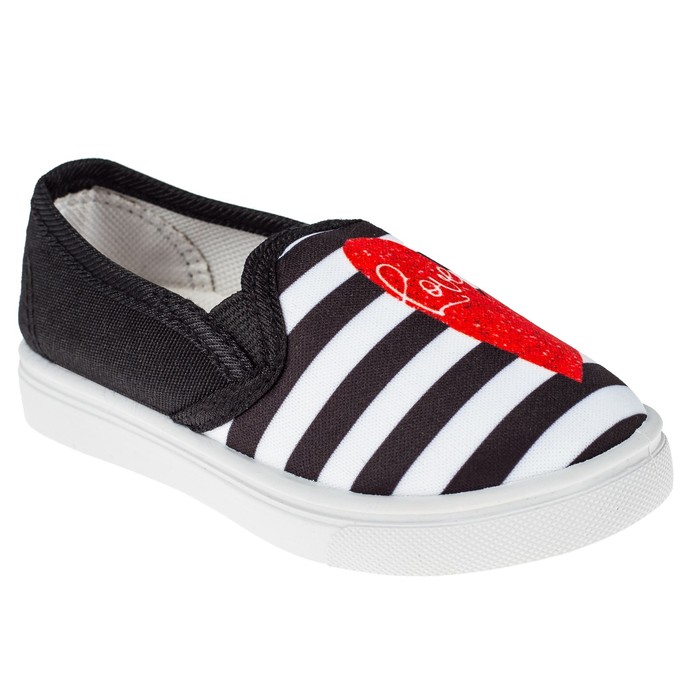 Слипоны детские KAFTAN "Сердечко" р-р. 30