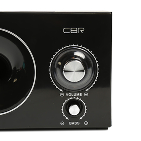 

Компьютерные колонки 2.1 CBR CMS 743 Wooden, 2x3 Вт+6 Вт, 220 В, черные