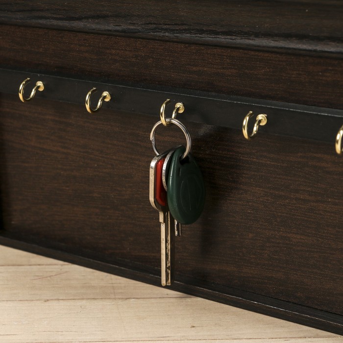 Ключница открытая "Белые голуби" 25х32 см