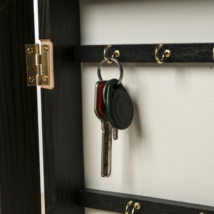 Ключница Bonjuor Paris венге 18х30х6 см