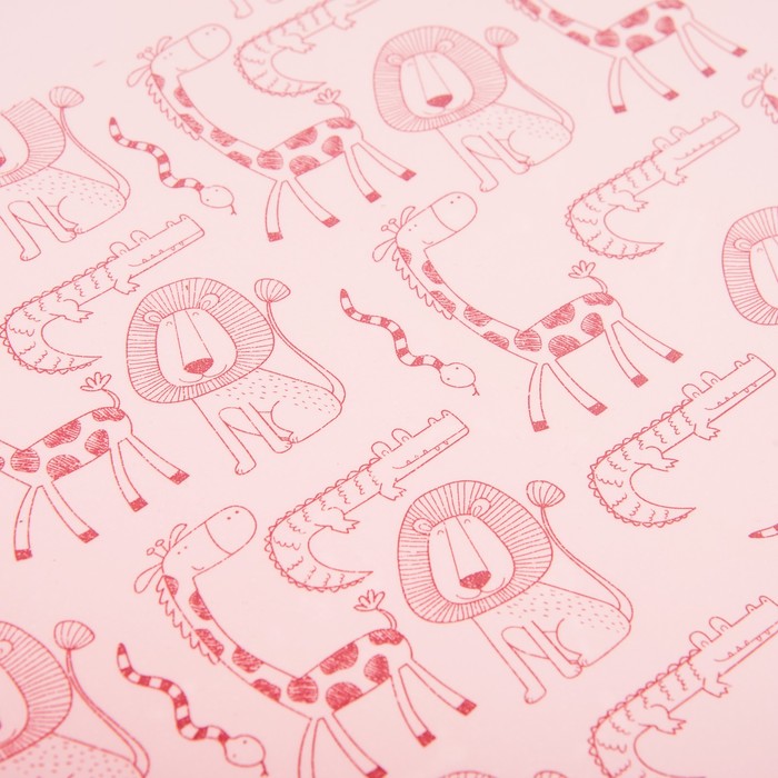 Коврик силиконовый детский, для кормления, антискользящий, от 5 мес., цвет розовый